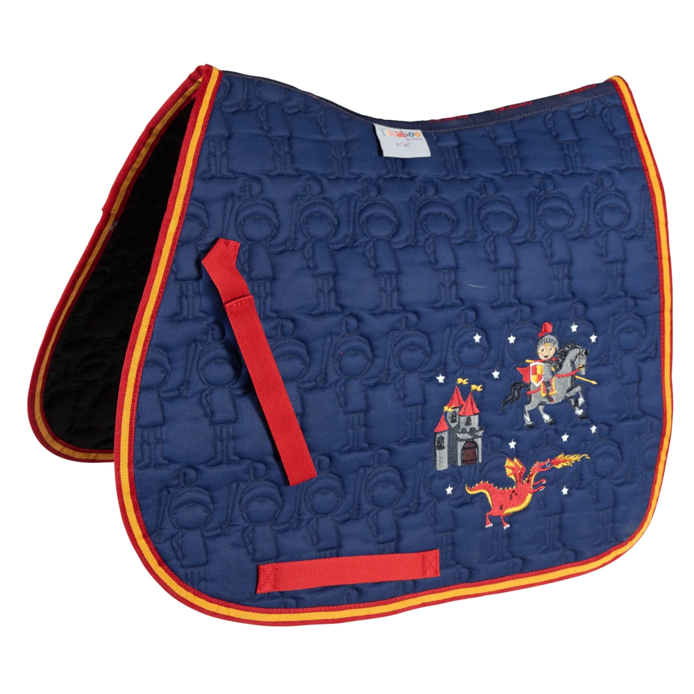 Shires Childs Tikaboo Saddle Cloth in Prince Charming#Prince Charming