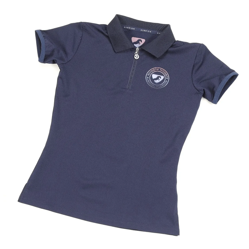 The Aubrion Maids Parsons Polo Shirt in Navy#Navy