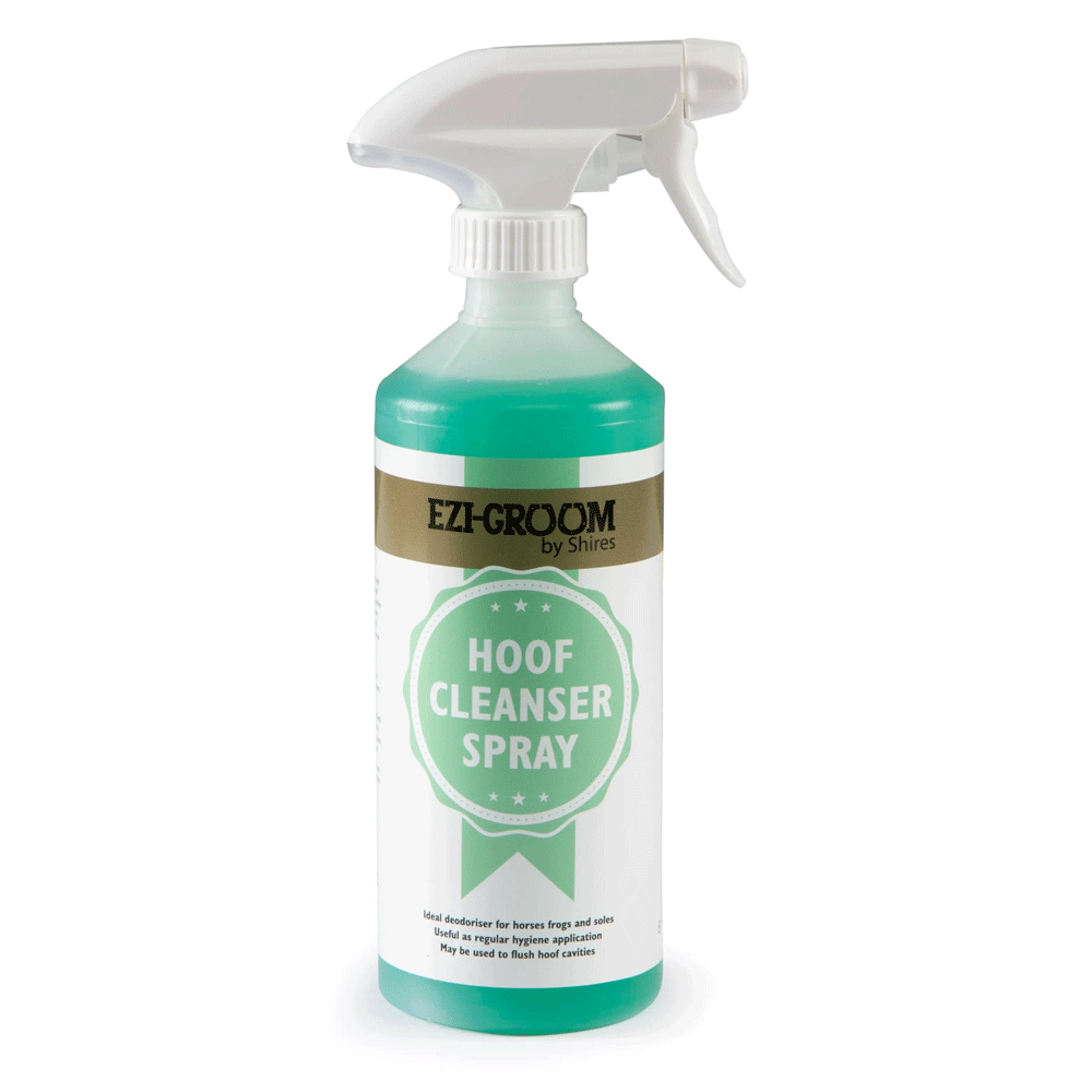 Shires Ezi-Groom Hoof Hardener Cleanser Spray 500ml