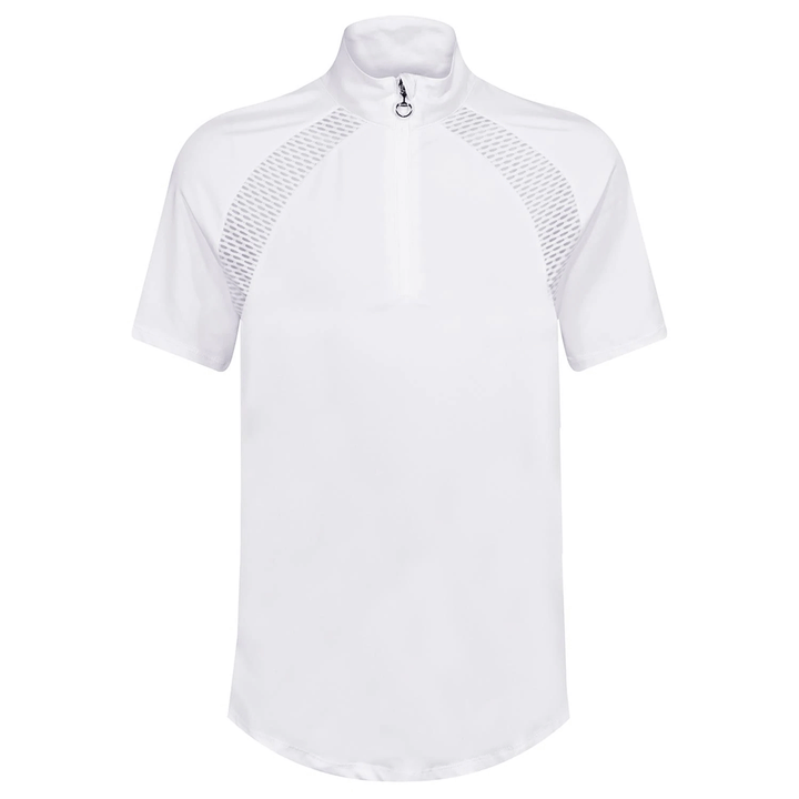The Equetech Junior Active Extreme Competition Shirt in White#White