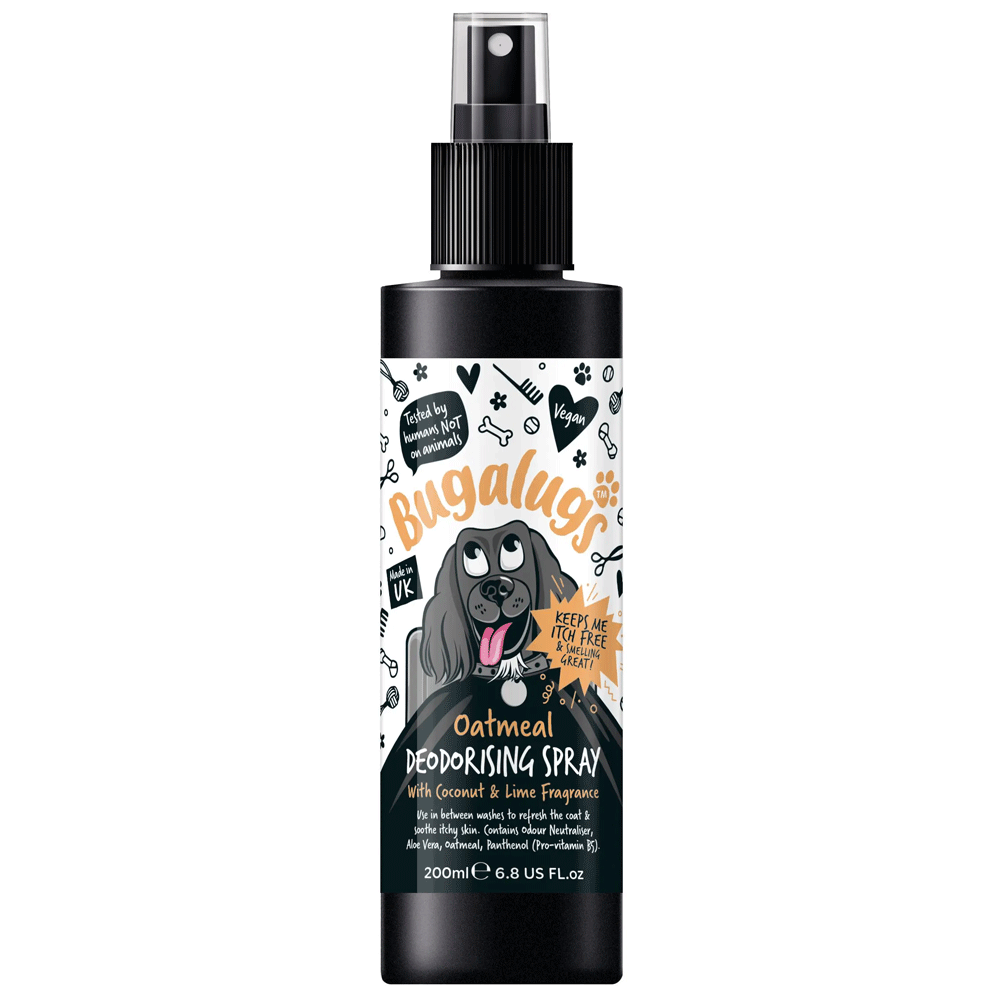 Bugalugs Dog Oatmeal & Aloe Deodorising Spray 200ml