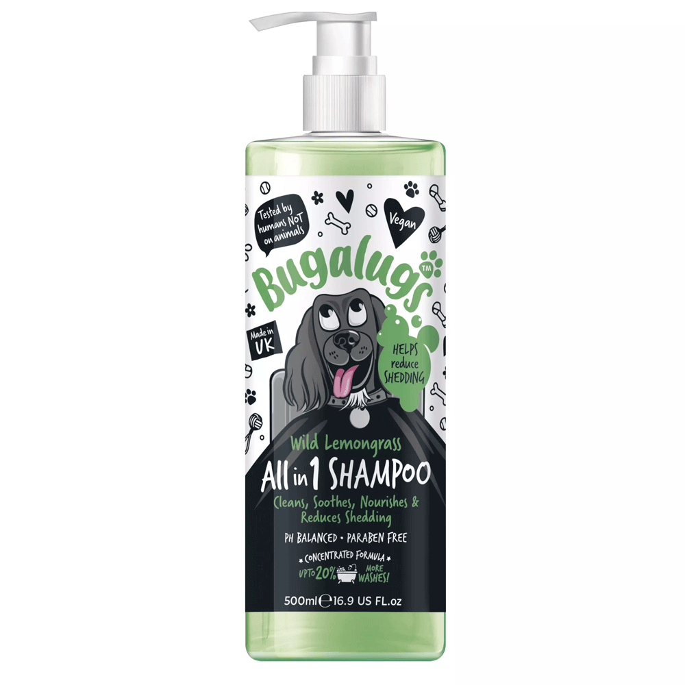 Bugalugs Dog All In 1 Shampoo 500ml
