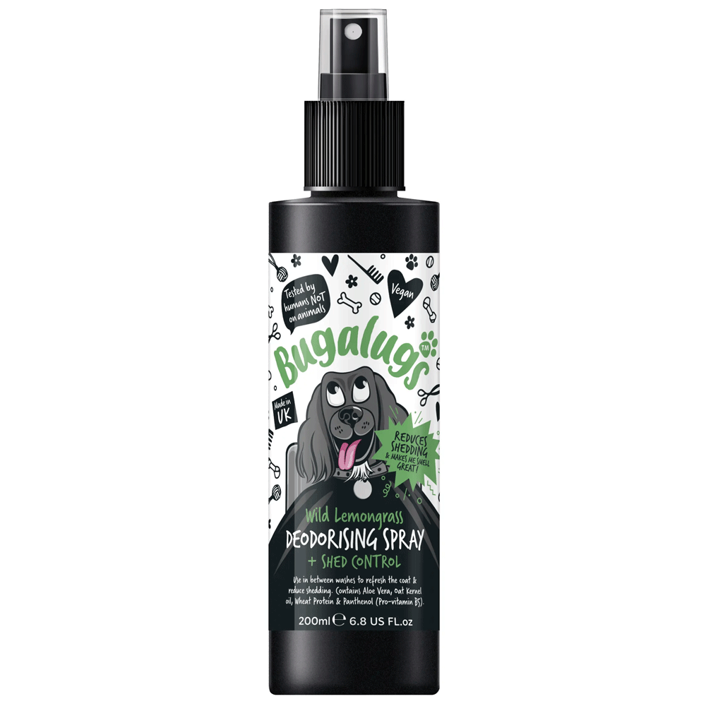 Bugalugs Dog Shed Control Deodorising Spray 200ml