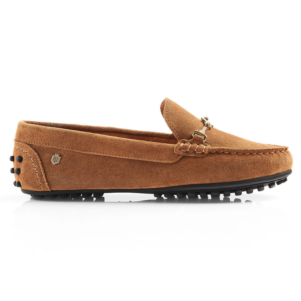 The Fairfax & Favor Ladies Trinity Loafer in Tan#Tan