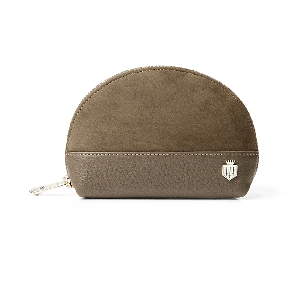 Fairfax & Favor Ladies Chiltern Coin Purse in Taupe#Taupe