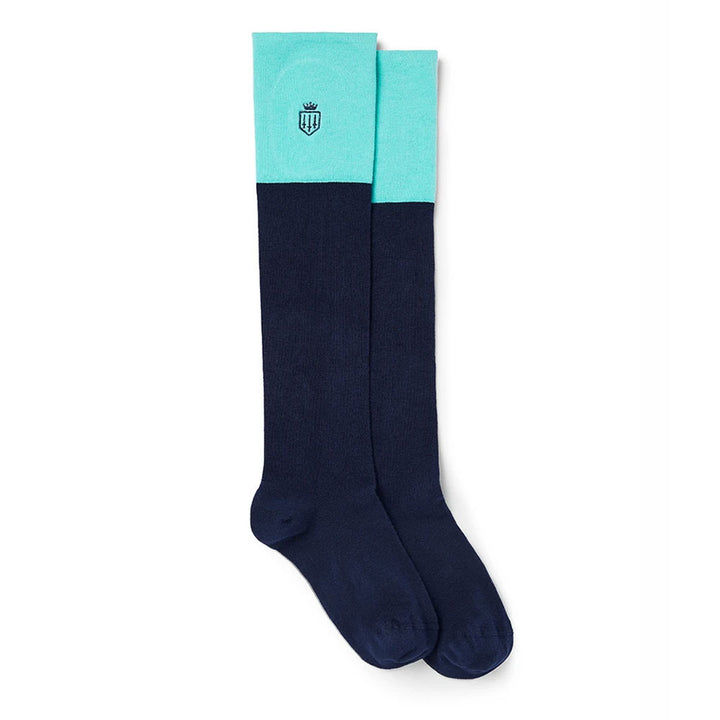 Fairfax & Favor Ladies Boot Socks in Turquoise#Turquoise