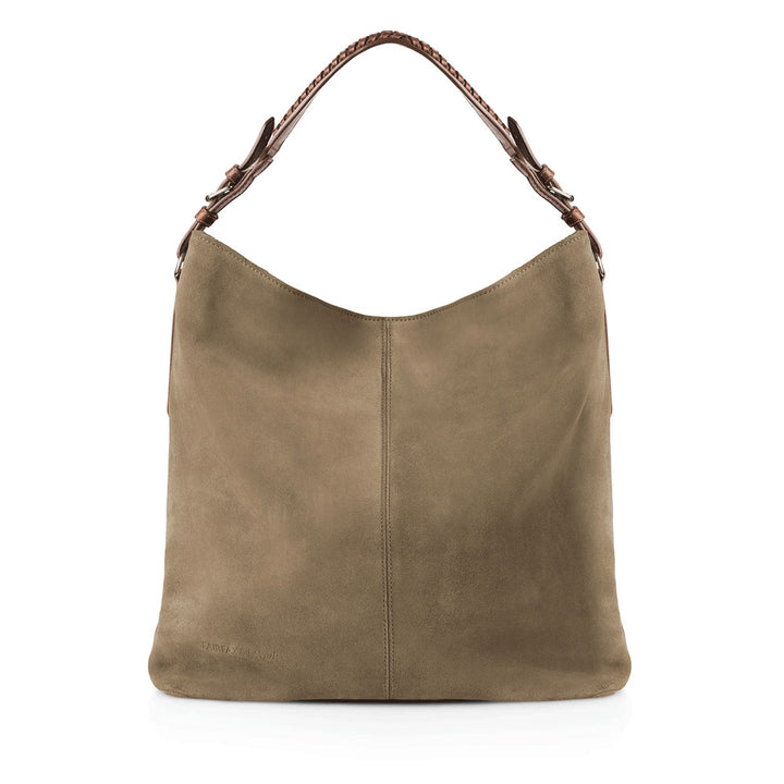 Fairfax & Favor Ladies Tetbury Bag in Taupe#Taupe