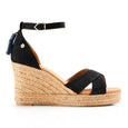 The Fairfax & Favor Ladies Valencia Wedge in Black#Black