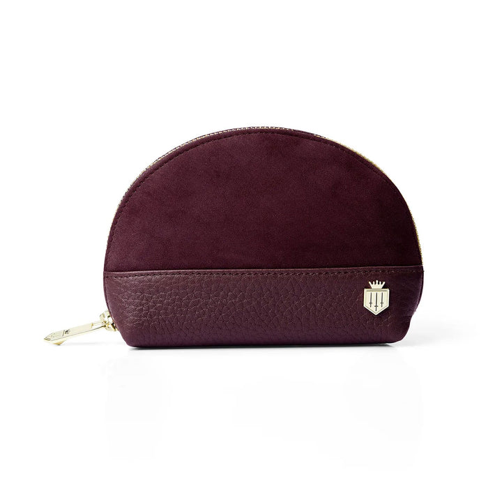 The Fairfax & Favor Ladies Chiltern Coin Purse in Plum#Plum