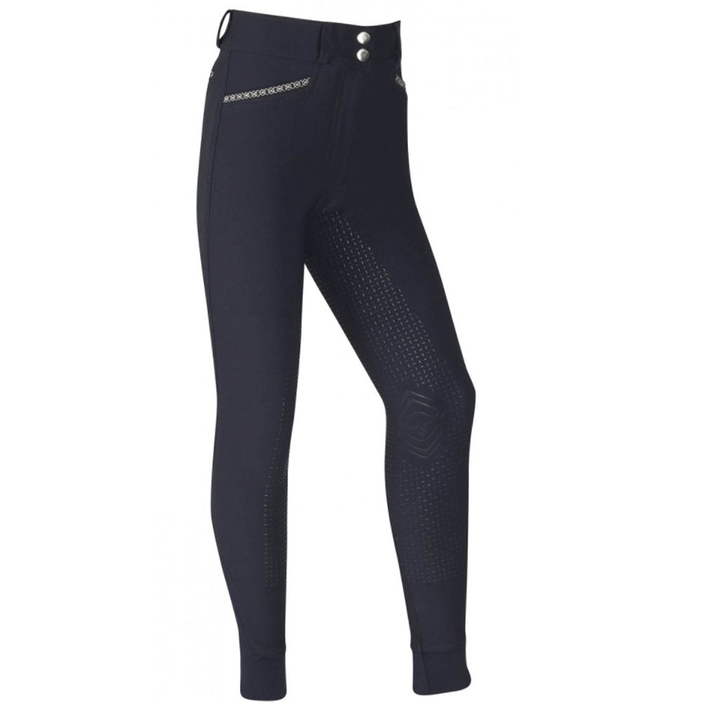 The LeMieux Youth Breech in Navy#Navy