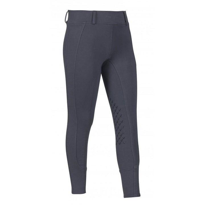 The LeMieux Junior Pro Breeches in Dark Grey#Dark Grey