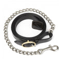 The LeMieux Leather Trot Up Chain in Black#Black