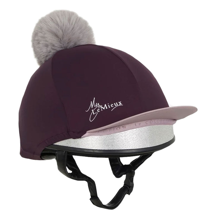 LeMieux Pom Hat Silk#Fig