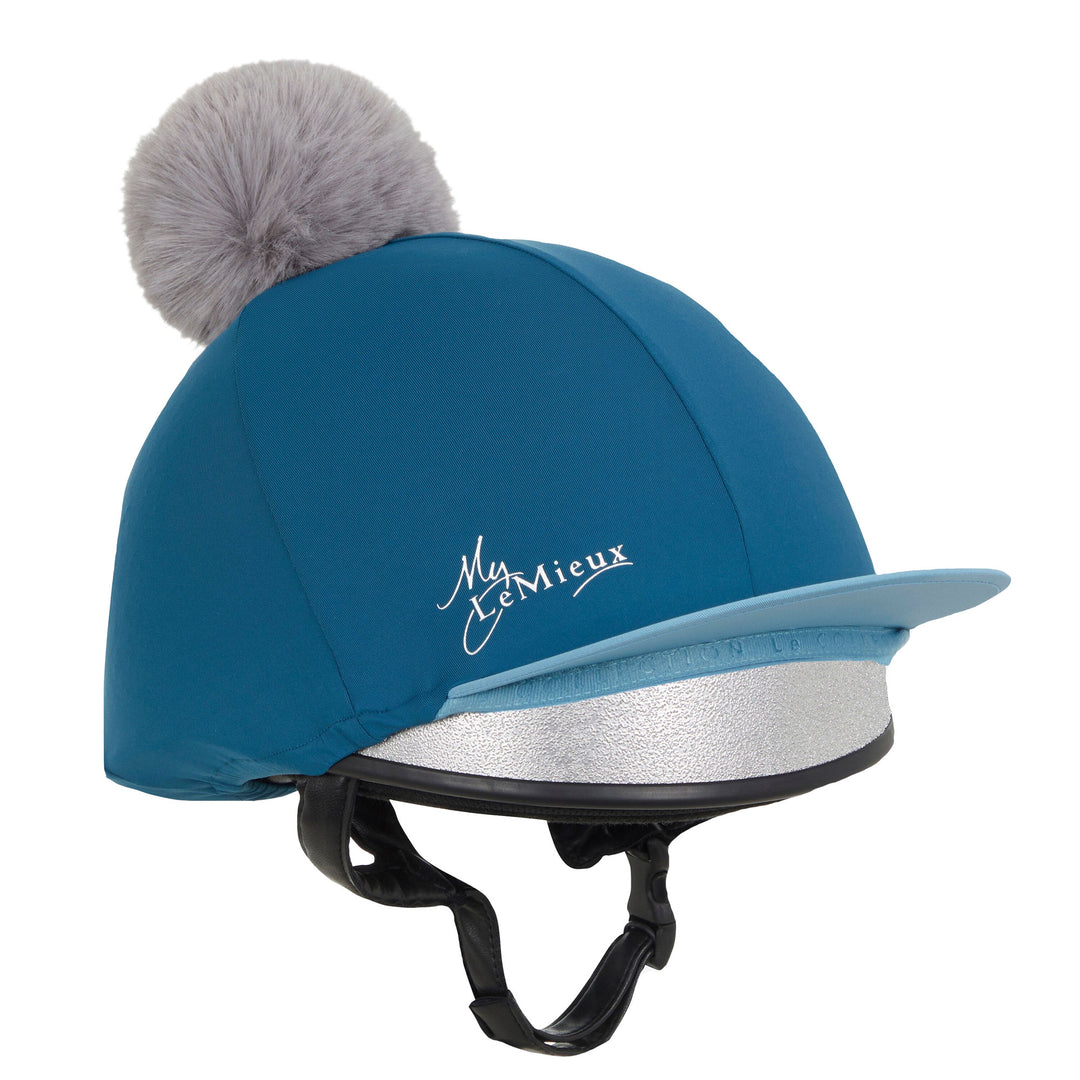 LeMieux Pom Hat Silk#Marine