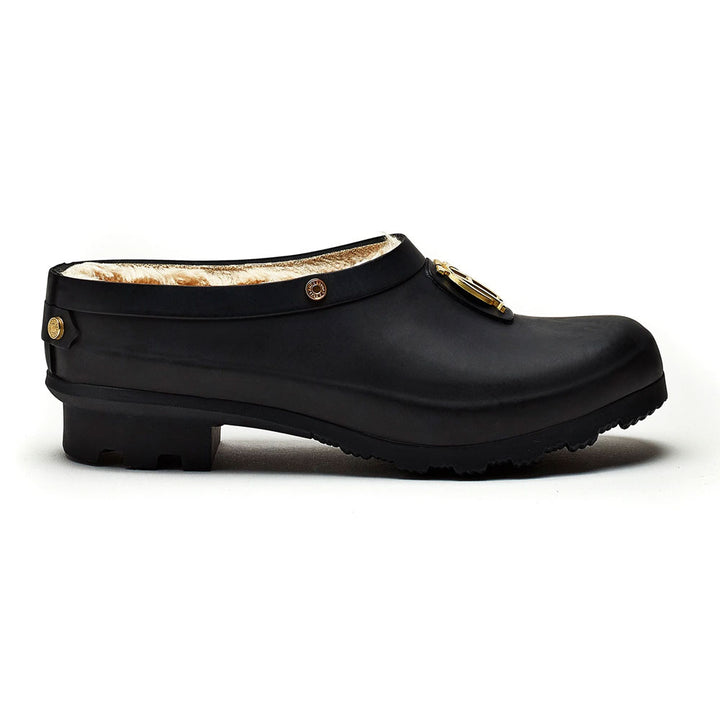 The Holland Cooper Ladies Gardening Loafer in Black#Black