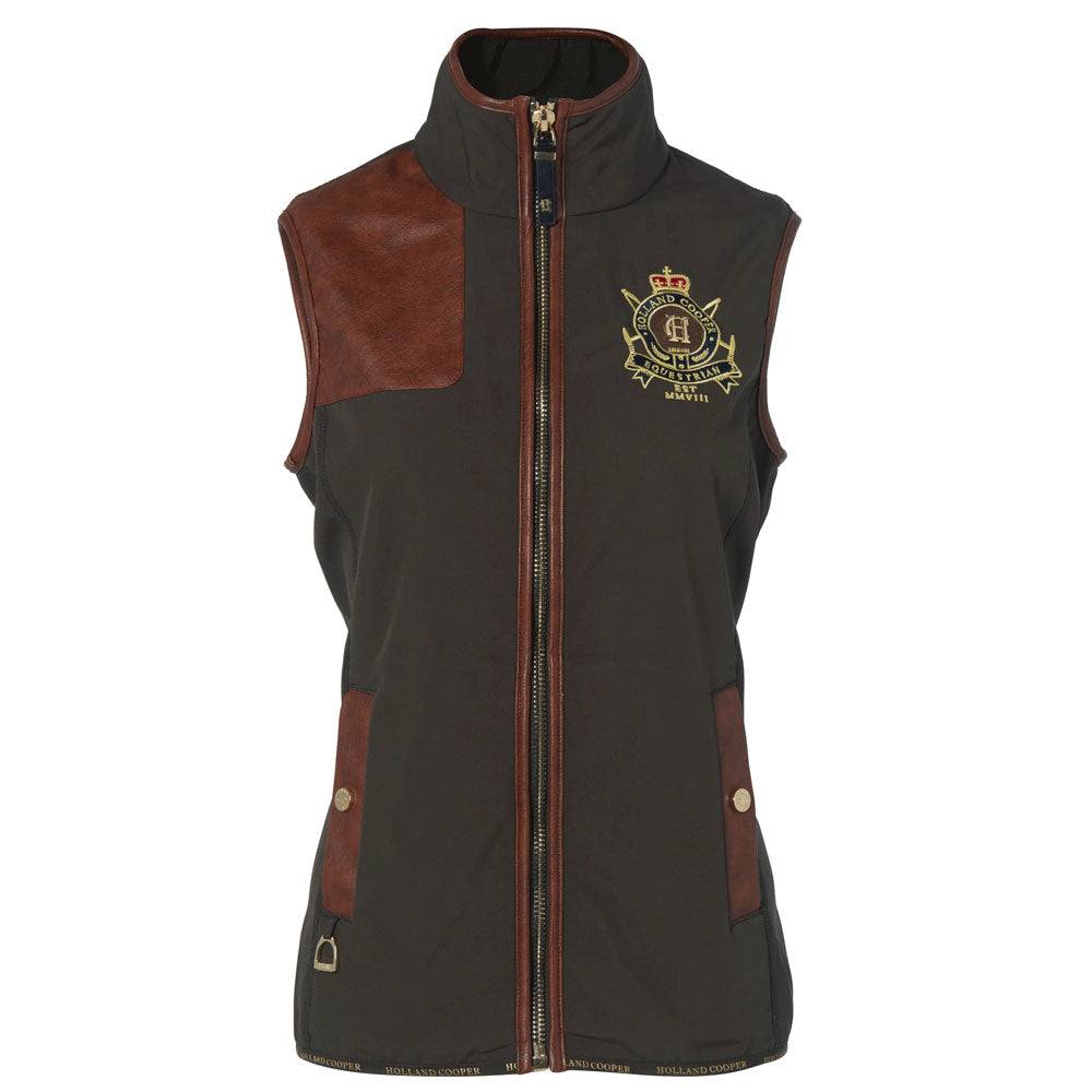 Holland Cooper Ladies Country Classic Fleece Gilet