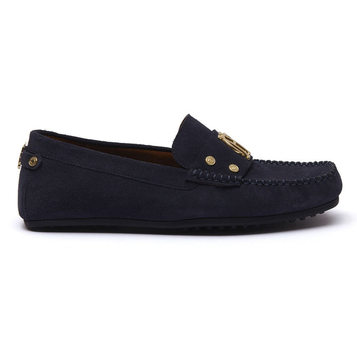 Holland Cooper Ladies The Driving Loafer in Navy#Navy