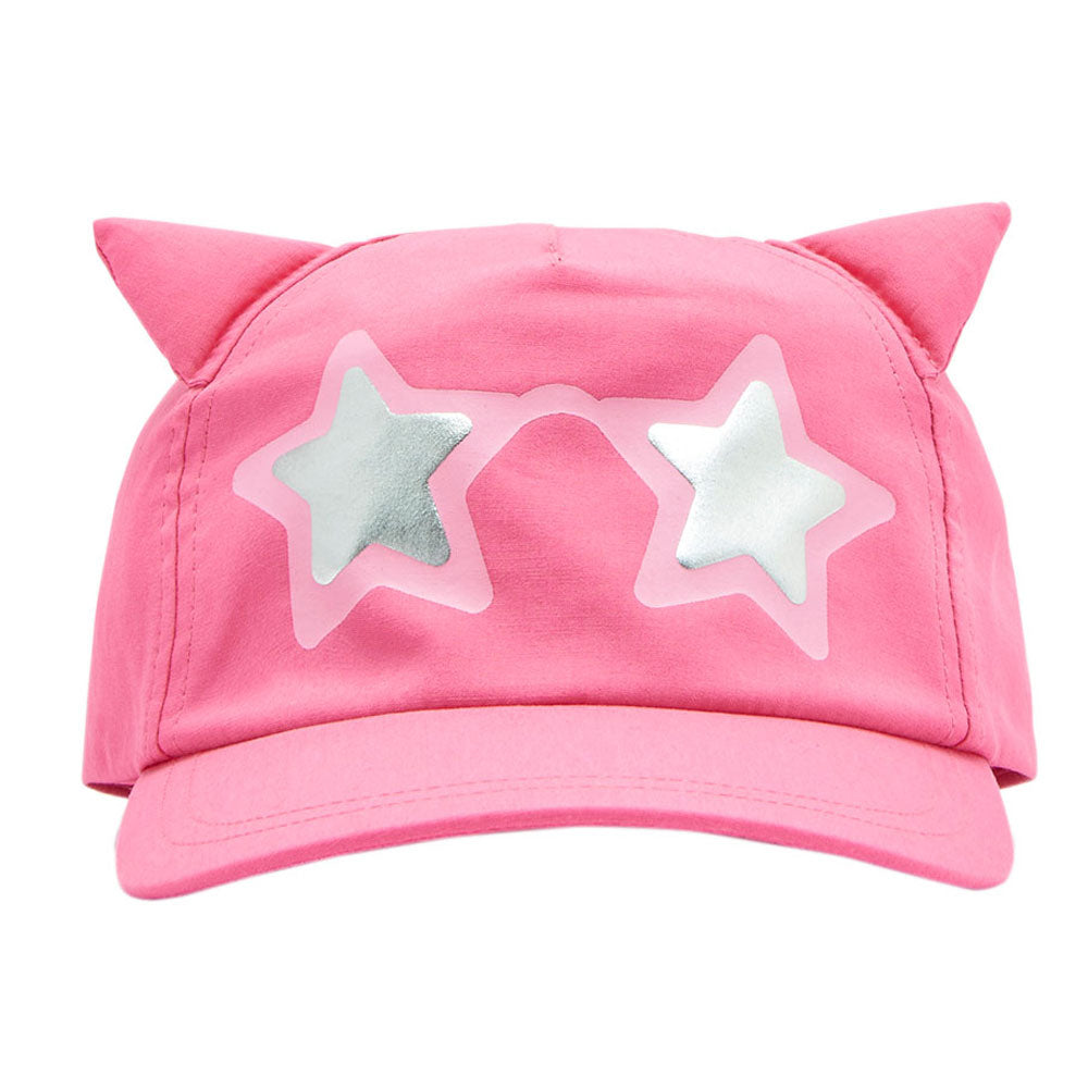 The Joules Young Girls Caprice Novelty Cap in Pink#Pink