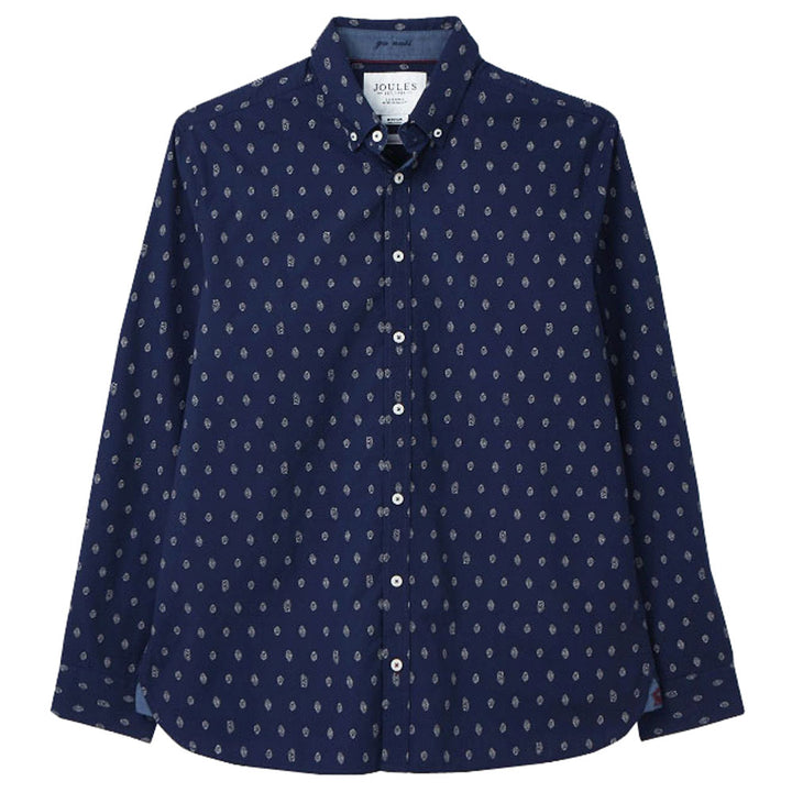 Joules Mens Invitation Classic Shirt#Navy Print