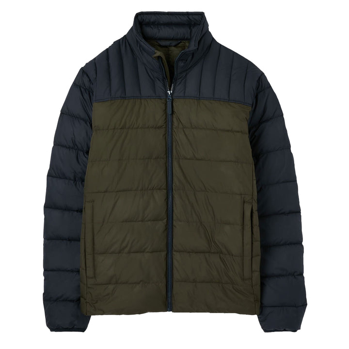 The Joules Mens Go To Padded Jacket in Dark Green