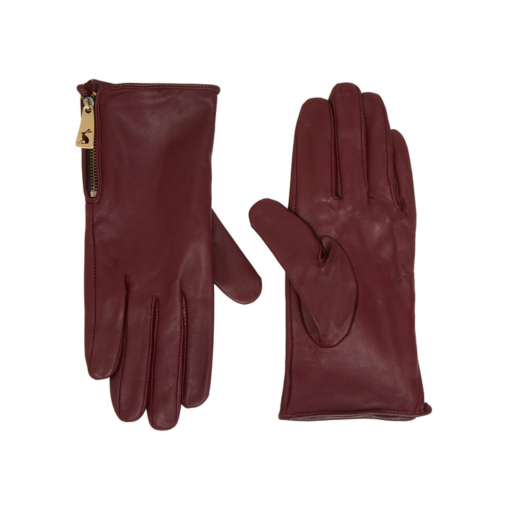 Joules Ladies Mallory Leather Gloves
