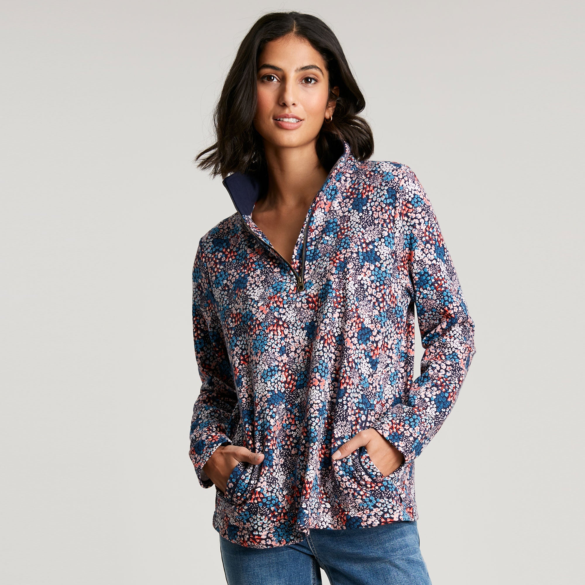 Joules floral cheap sweatshirt