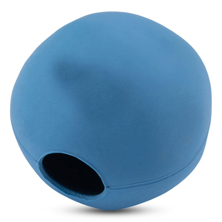 The Beco Ball Rubber Dog Toy in Blue#Blue