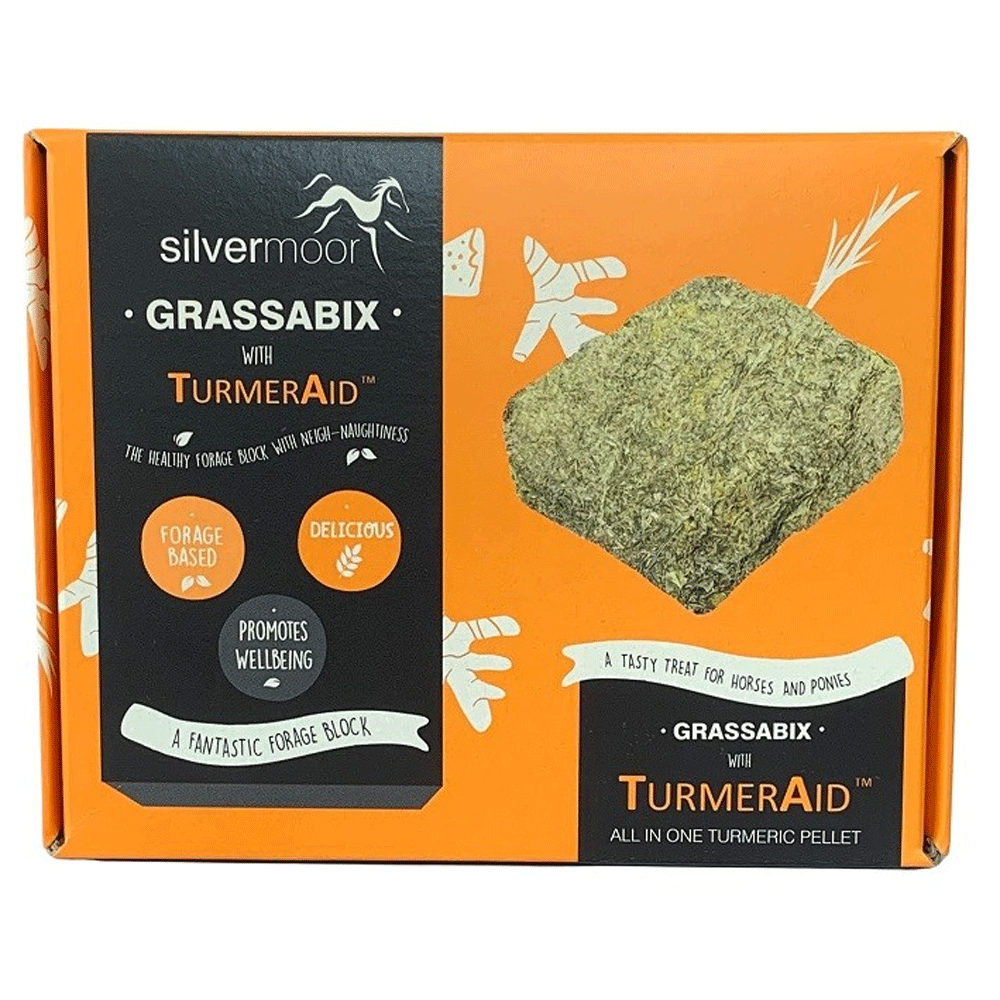 Silvermoor Grassabix with TurmerAid Forage Blocks 1kg