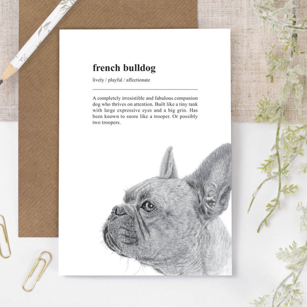 Coulson Macleod Pooch French Bulldog Card