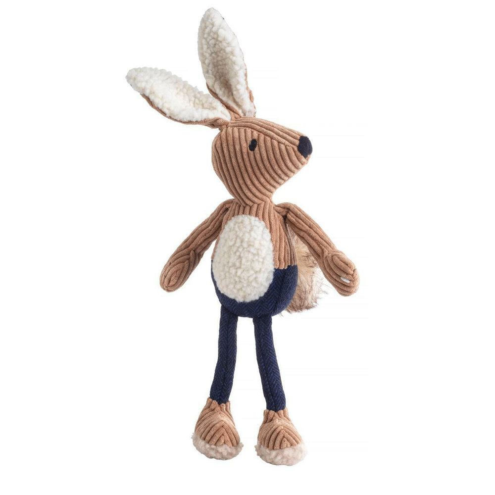 House Of Paws Navy Tweed Long Legged Hare