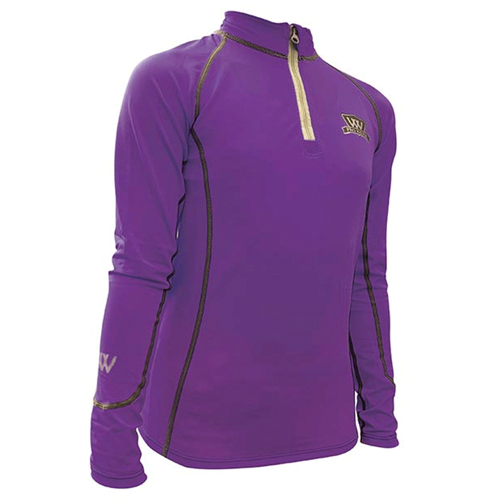 Woof Wear Junior Riding Shirt#Purple