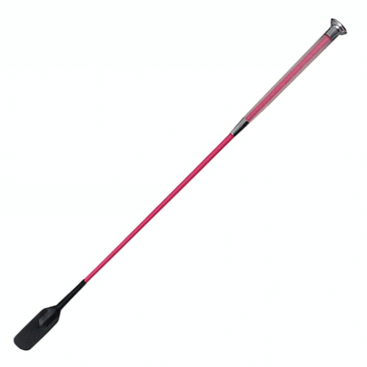 The Woof Wear Gel Fusion Riding Whip in Raspberry#Raspberry