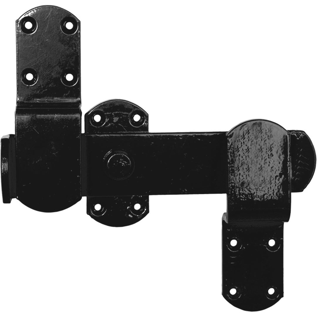 The Perry Equestrian Kickover Stable Latches in Black#Black