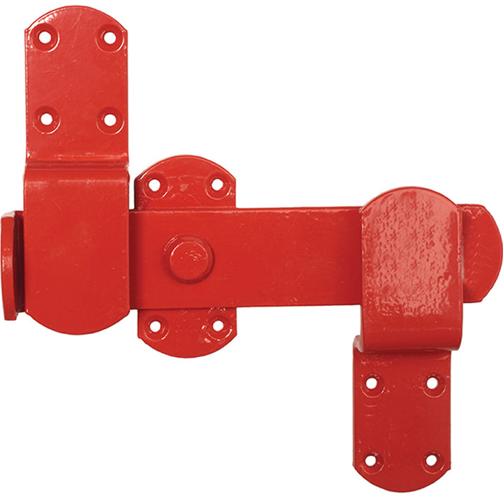 The Perry Equestrian Kickover Stable Latches in Red#Red