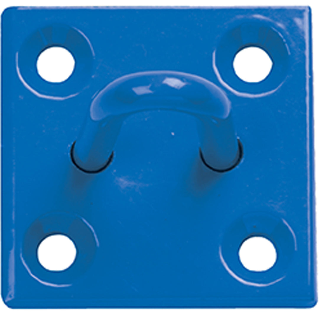The Perry Equestrian Chain Staple on Plate - Pack of 2 in Blue#Blue