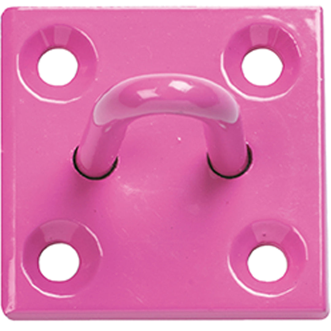 The Perry Equestrian Chain Staple on Plate - Pack of 2 in Pink#Pink