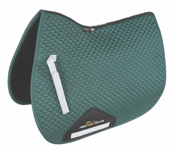 Shires Performance Saddlecloth in Green#Green