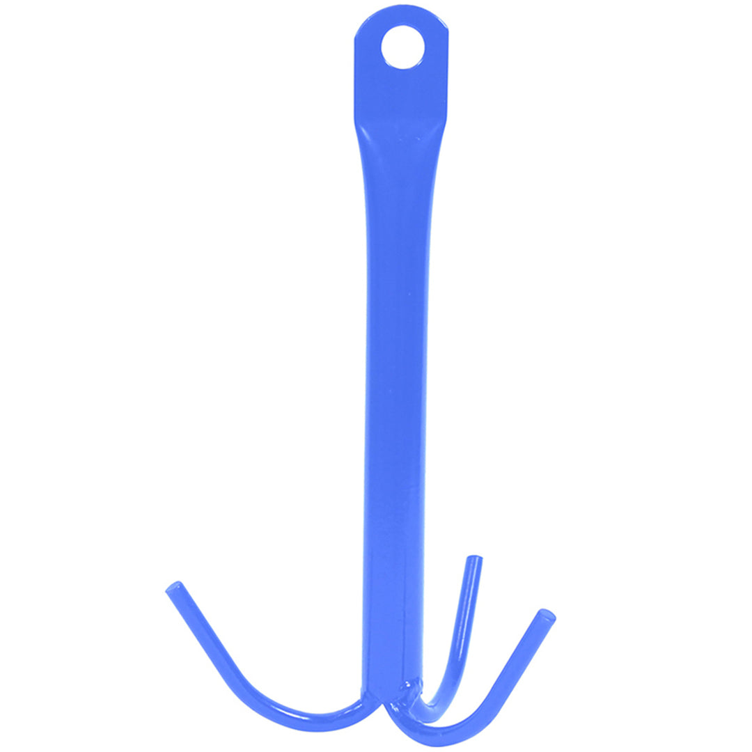 The Perry Equestrian 3 Prong Tack Hook in Blue#Blue