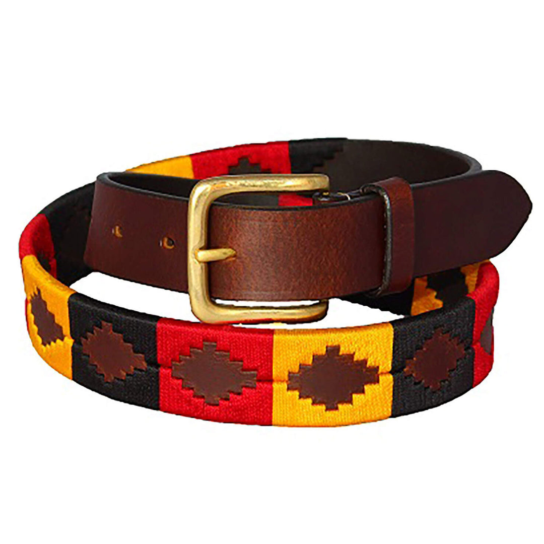The Chukka Newmarket Polo Belt in Red Print#Red Print