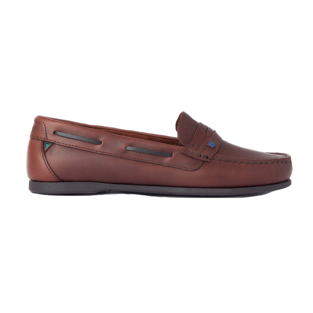 Dubarry Ladies Belize Deck Shoes in Brown#Brown