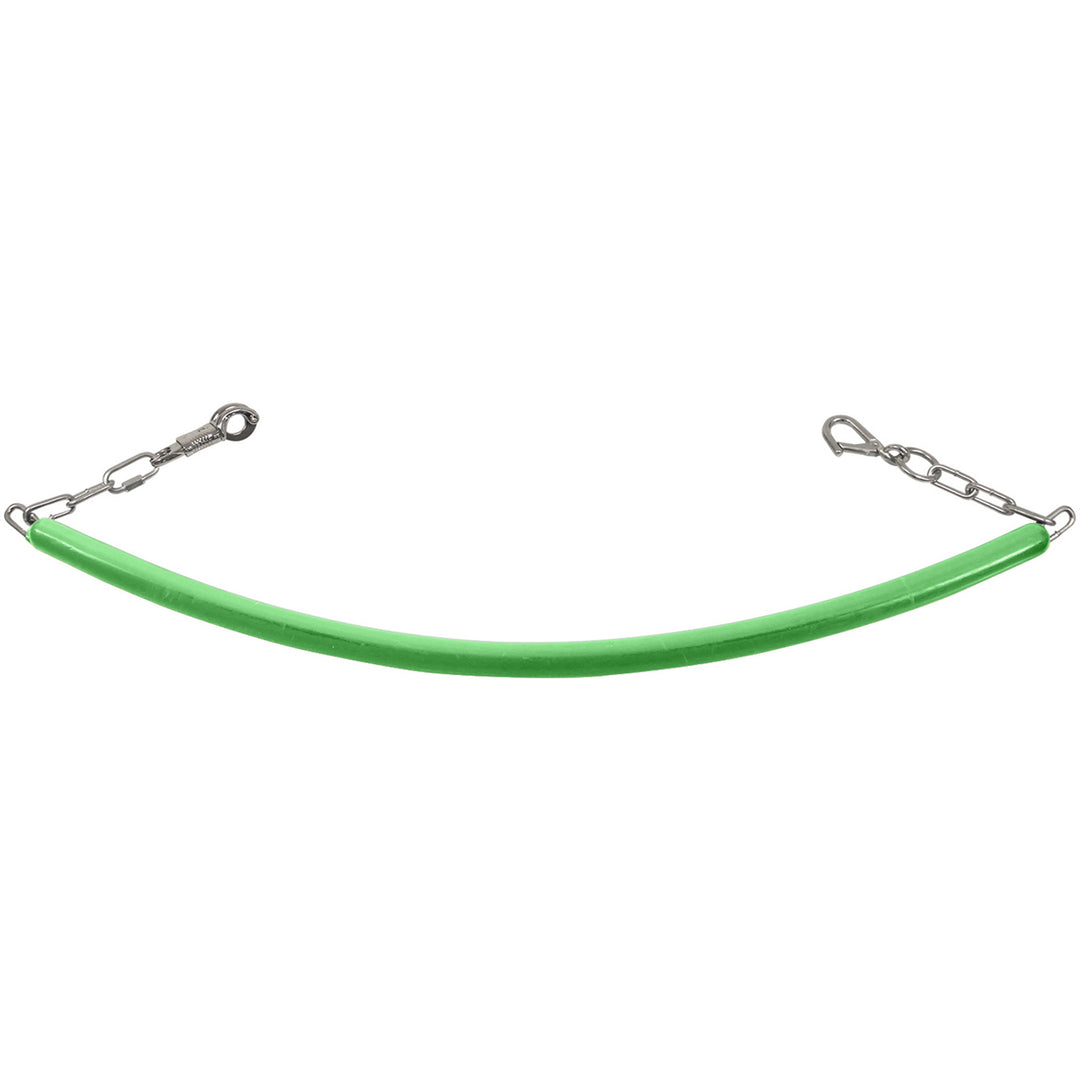 The Perry Equestrian Rubber Coated Stable & Stall Chains in Green#Green