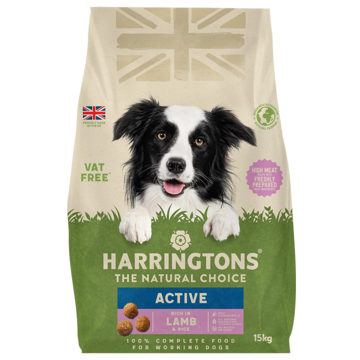 Harringtons Active Worker Dog Food Rich in Lamb & Rice 15kg