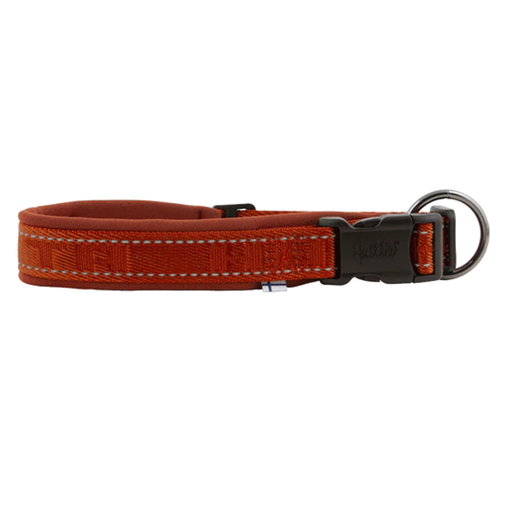 The Hurtta Casual Dog Collar in Orange#Orange