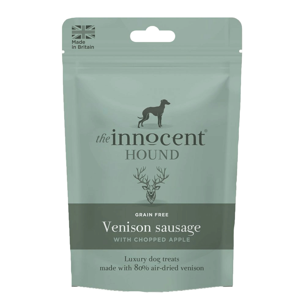 The Innocent Pet Care Company Venison Sausages with Chopped Apple Treats 7 Pack