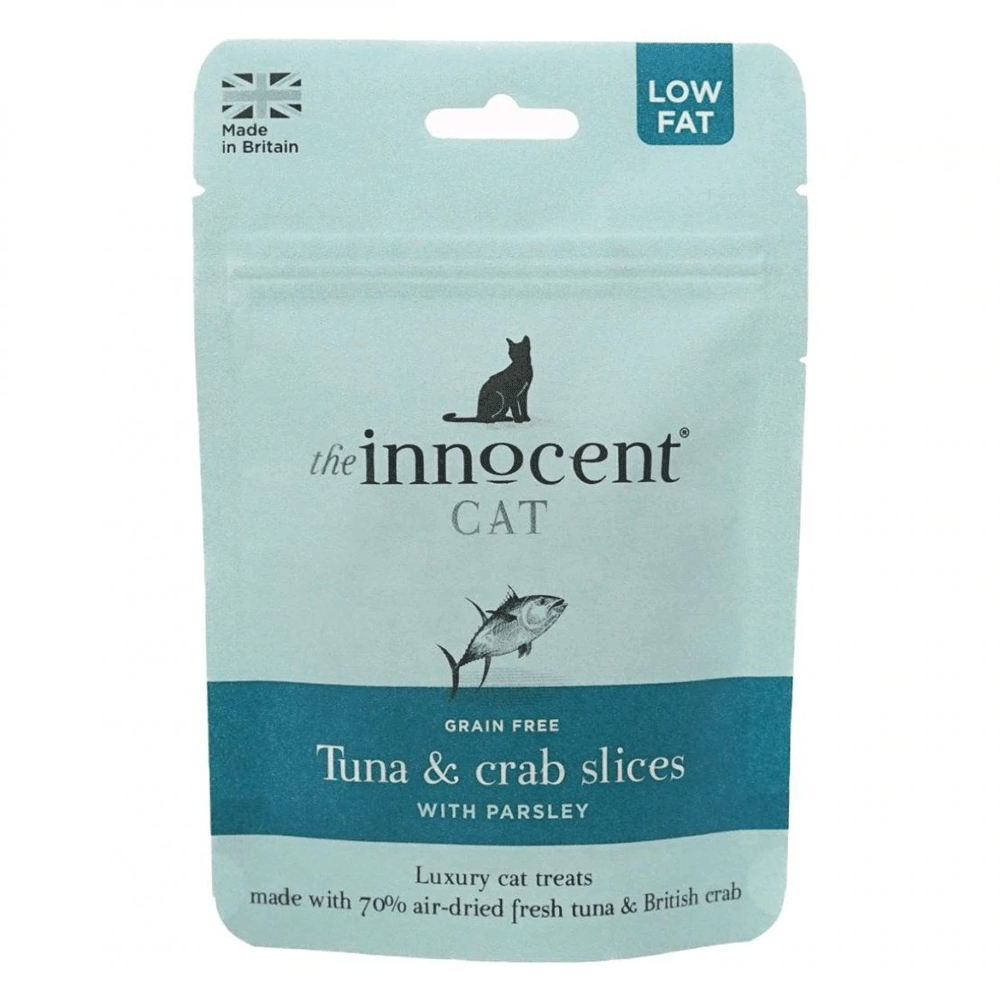 The Innocent Pet Care Company Tuna and Crab Slices Treats 70g