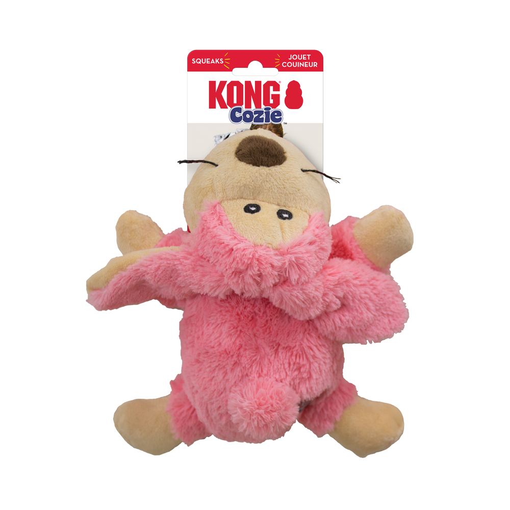 KONG Cozies Pastels Plush Dog Toy