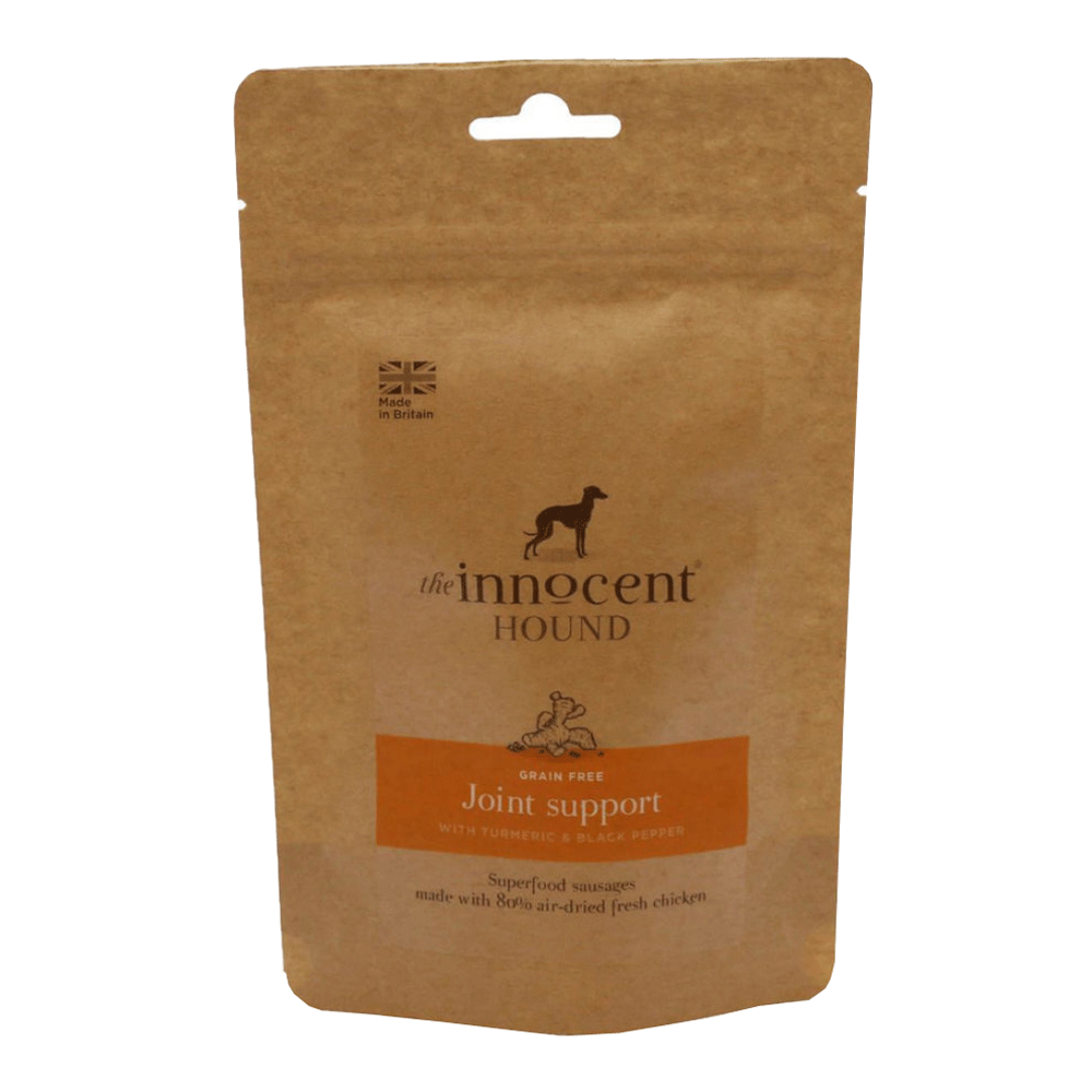 The Innocent Pet Care Company Joint Support Sausages with Turmeric and Black Pepper Treats 6 Pack