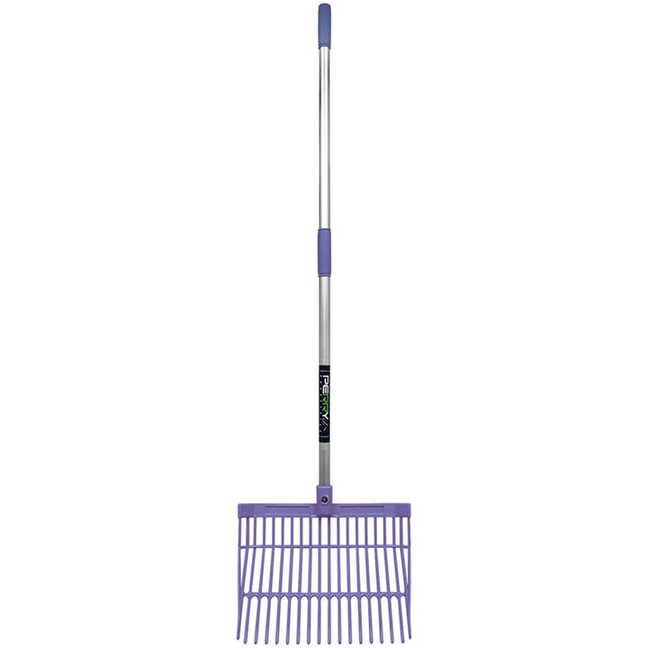 The Perry Equestrian ABS Bedding & Shavings Fork in Purple#Purple