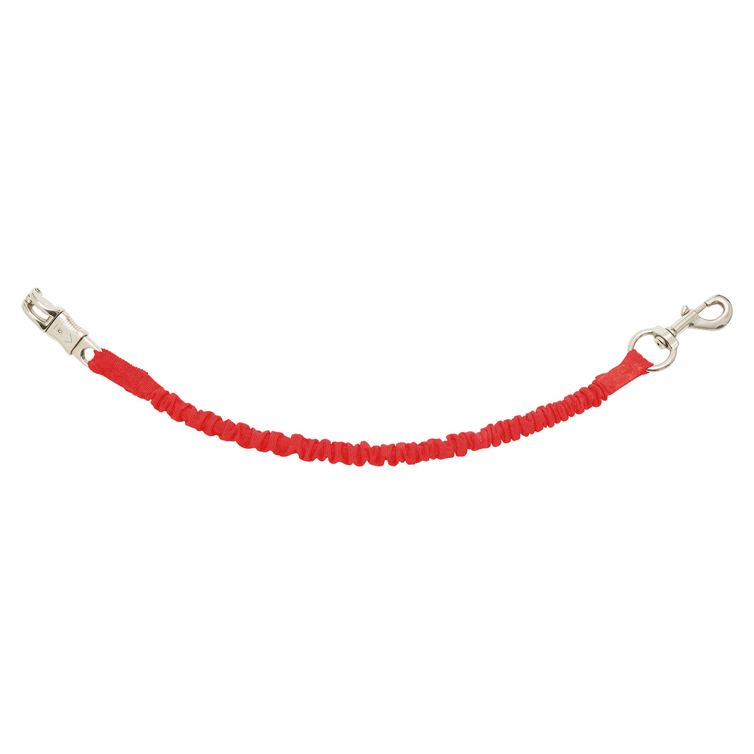 The Perry Equestrian Quick Release Trailer Bungee Tie in Red#Red