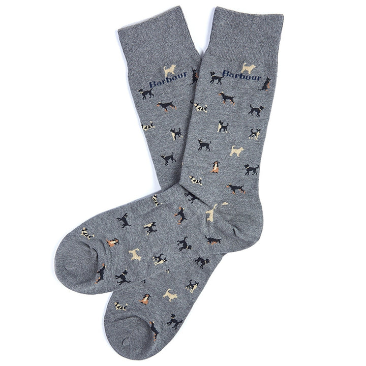 The Barbour Mens Mavin Socks in Blue#Blue